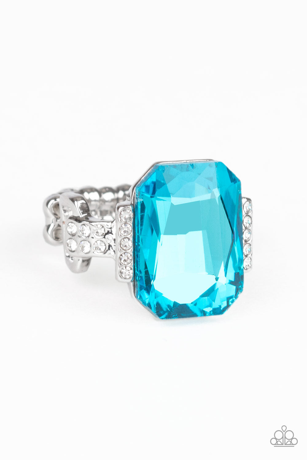 You Can COUNTESS On Me - blue - Paparazzi ring
