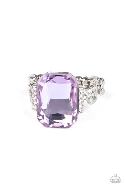 You Can COUNTESS On Me - purple - Paparazzi ring