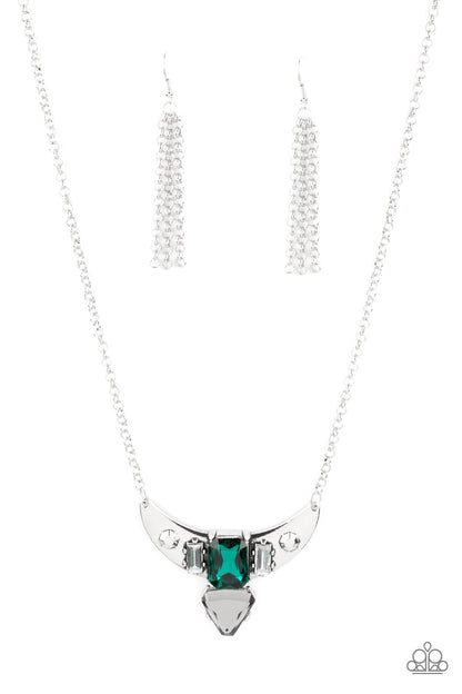 You the TALISMAN! - green - Paparazzi necklace