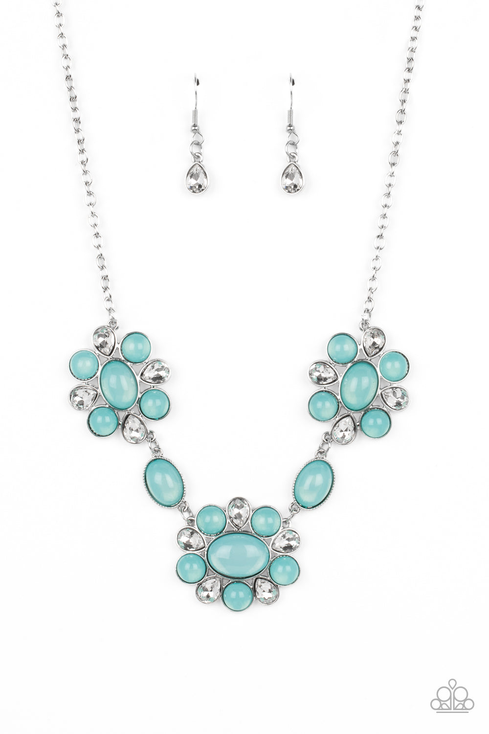 Your Chariot Awaits - blue - Paparazzi necklace