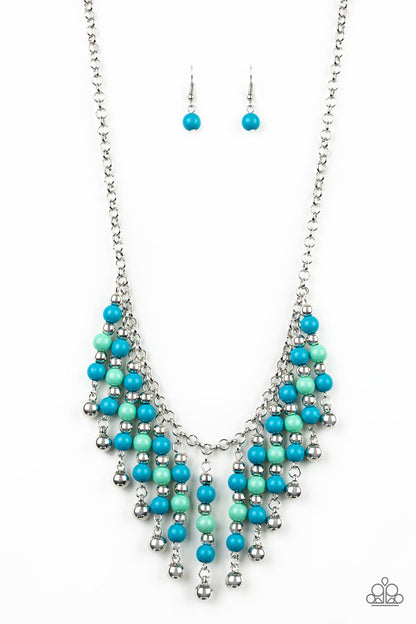 Your SUNDAES Best - blue - Paparazzi necklace