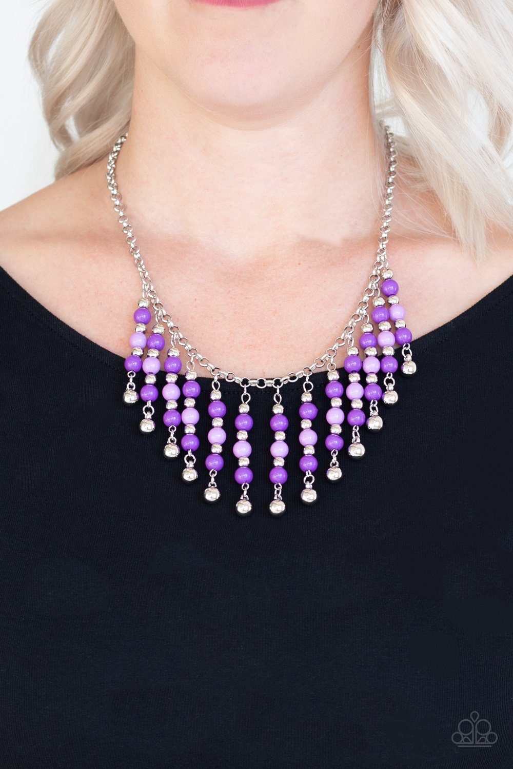 Your SUNDAES Best-purple-Paparazzi necklace