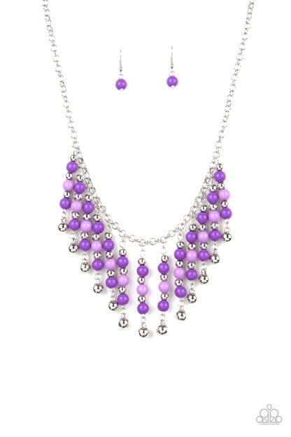 Your SUNDAES Best - purple - Paparazzi necklace