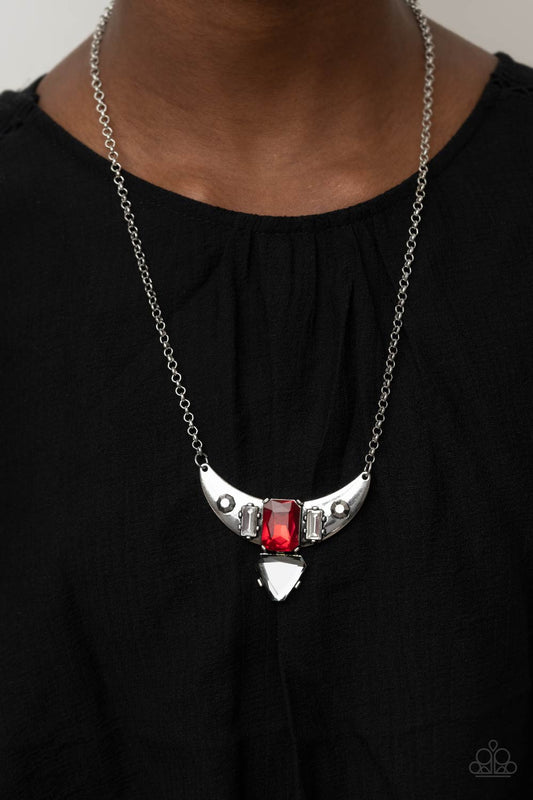 You the TALISMAN! - red - Paparazzi necklace