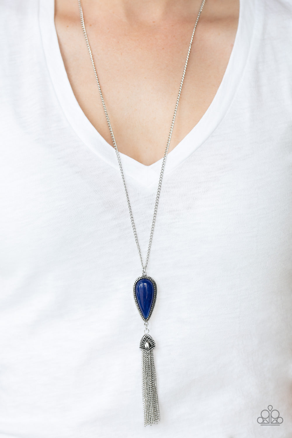 Zen Generation - blue - Paparazzi necklace