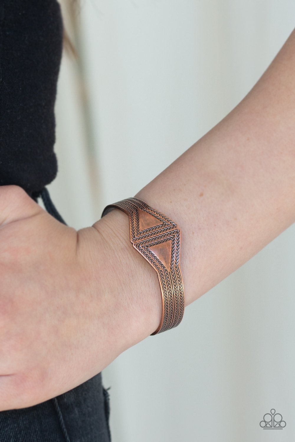 Zen Den-copper-Paparazzi bracelet