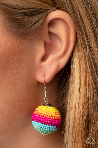 Zest Fest - multi - Paparazzi earrings