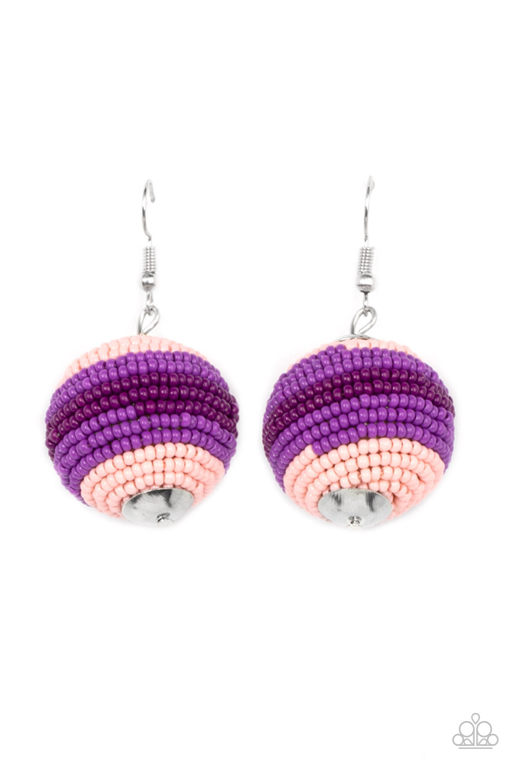 Zest Fest - purple - Paparazzi earrings