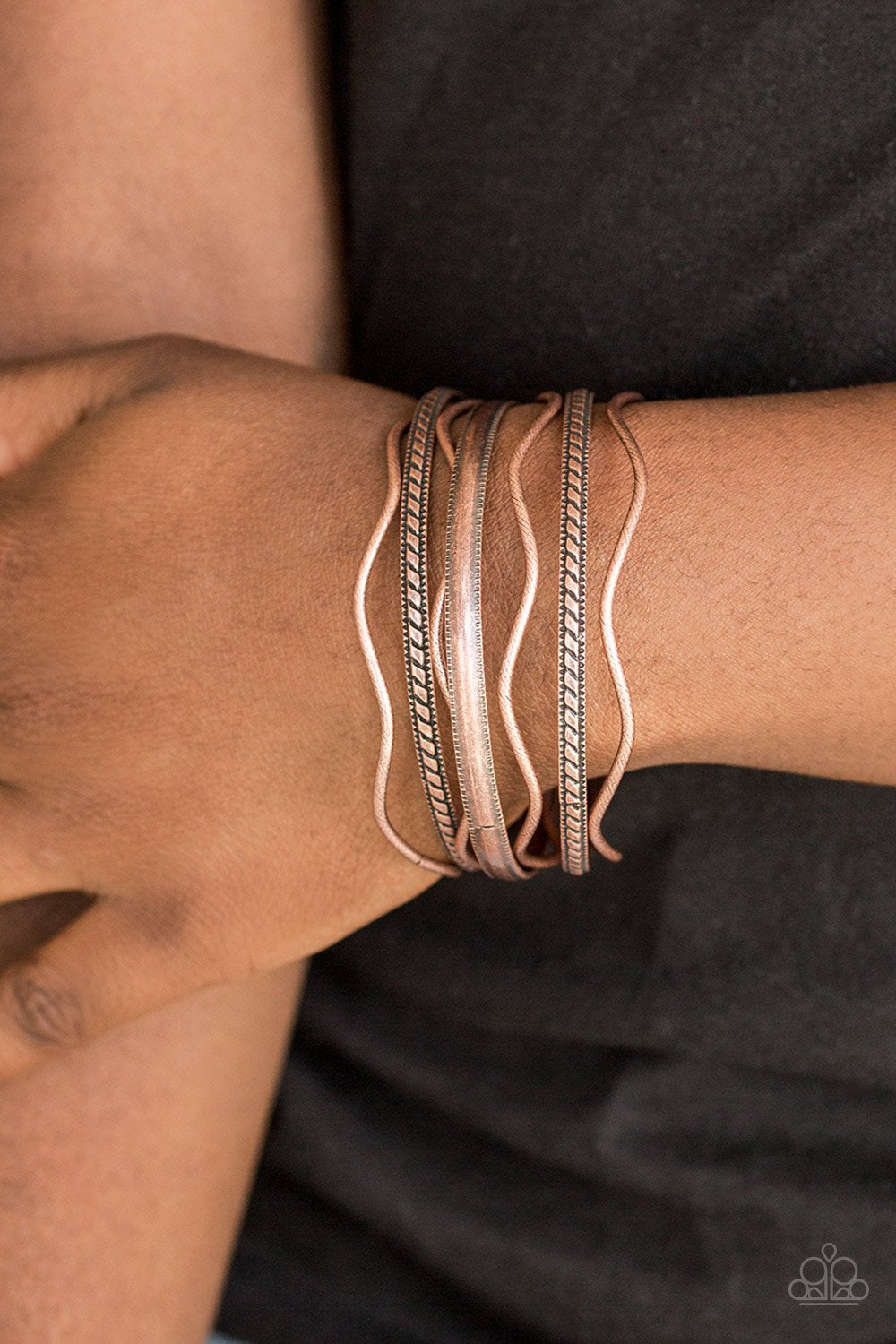 Zesty Zimbabwe - copper - Paparazzi bracelet