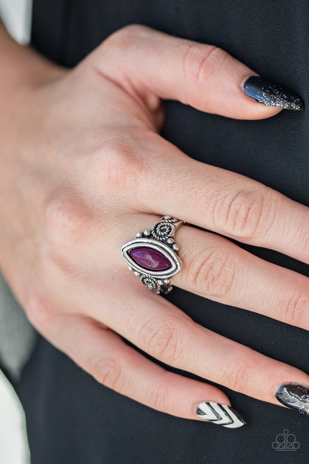 ZOO Hot to Handle - purple - Paparazzi ring