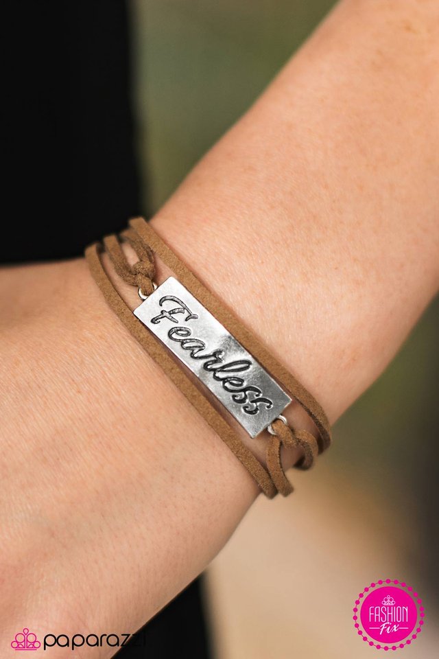 Fearless - brown - Paparazzi bracelet