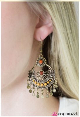 Genie in a Bottle - Paparazzi earrings