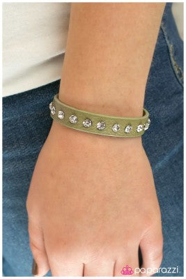 No Glitz No Glory - green - Paparazzi bracelet