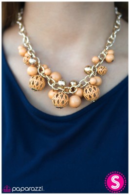 The Lourve - yellow - Paparazzi necklace